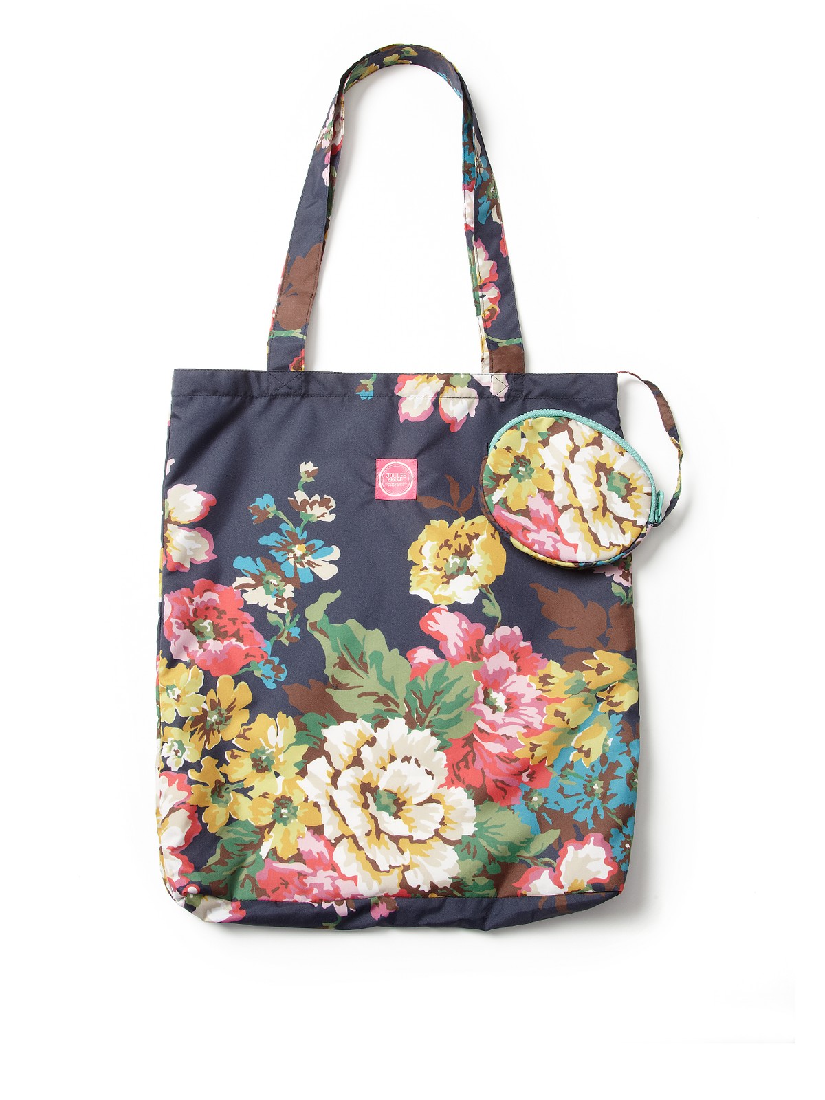 Joules Joules Floral Eco Bag in Blue (navy) | Lyst