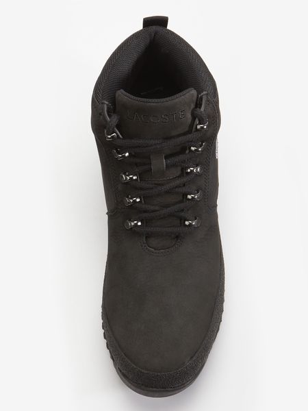 Lacoste Lacoste Upton Mens Nubuck Boots in Black for Men | Lyst