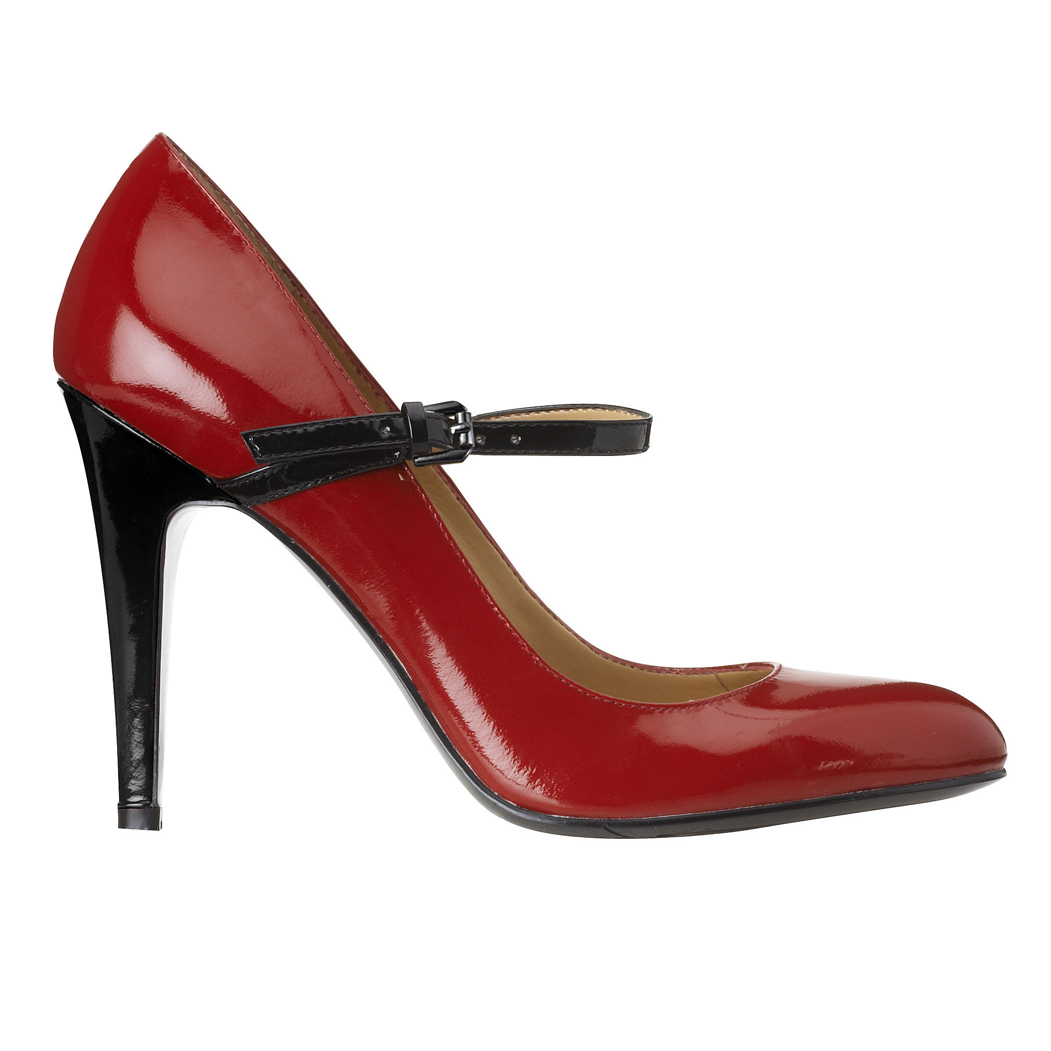 Nine West Sheryl in Red (red black patent leather) | Lyst