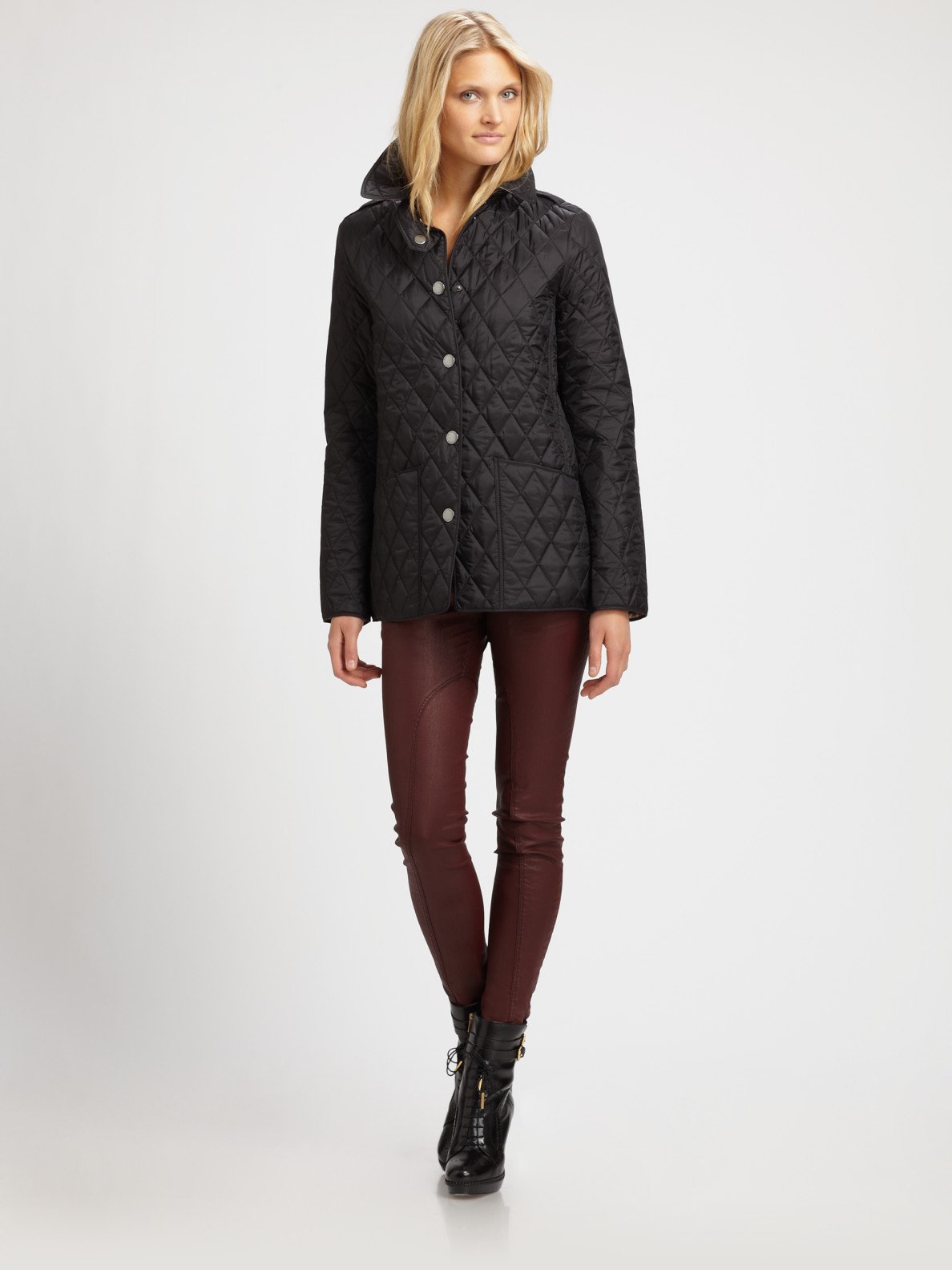 burberry quilted jacket sizing