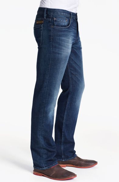 Burberry Brit Cavendish Straight Leg Jeans in Blue for Men (denim blue ...