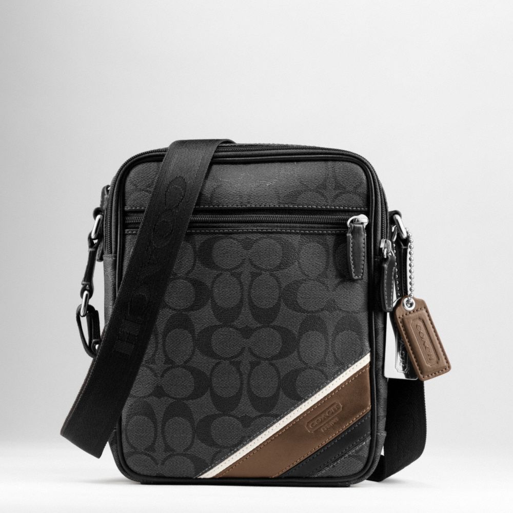 Coach Men's Flight Crossbody Bag | semashow.com