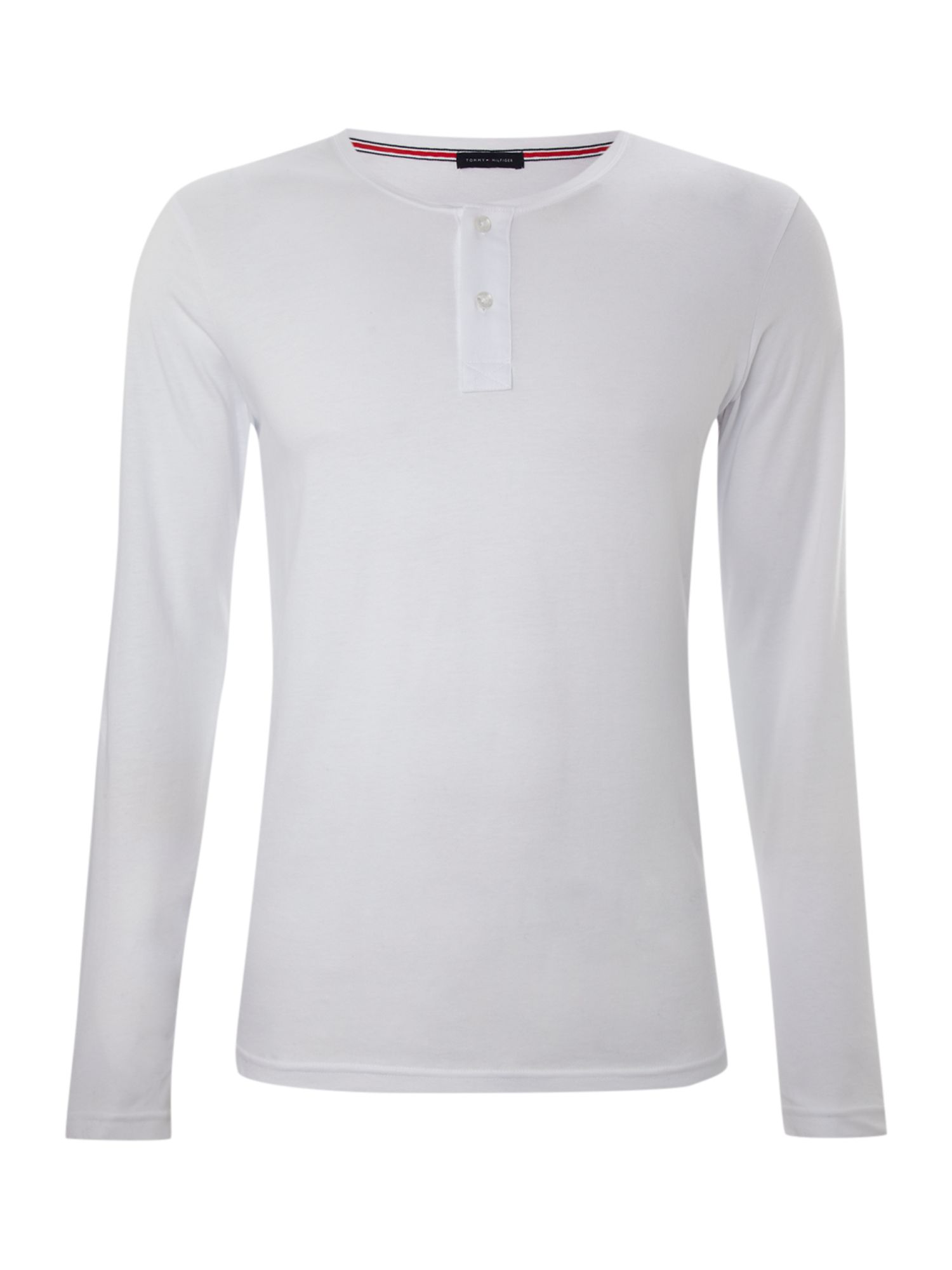 Tommy Hilfiger Long Sleeve Tshirt in White for Men | Lyst
