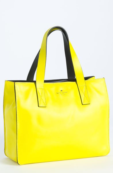 Kate Spade Brightspot Avenue Grace Tote in Yellow | Lyst