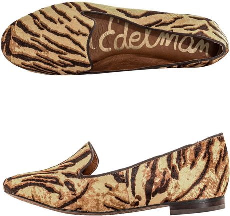 Sam Edelman Alvin Tigerprint Shoes in Animal (tiger) | Lyst