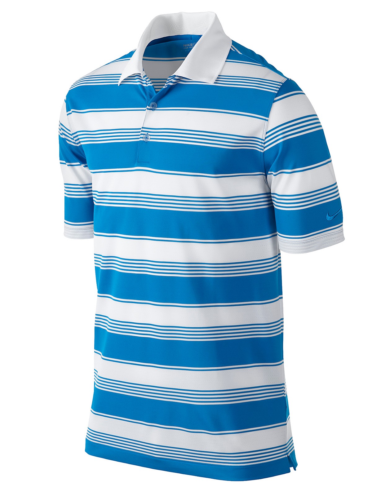 Nike Nike Mens Golf Bold Stripe Polo Shirt in Blue for Men (white/blue ...