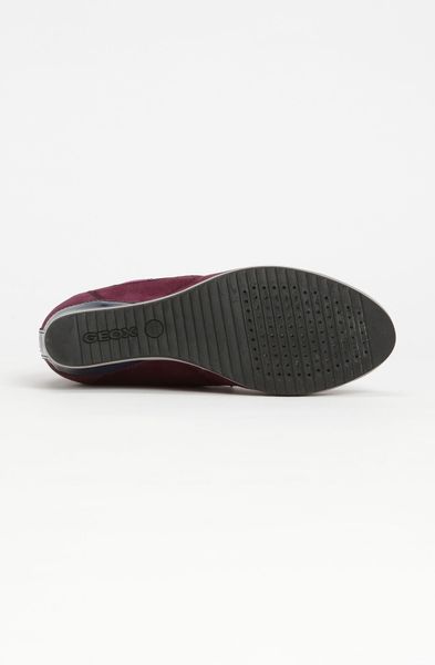 geox illusion 34 wedge sneaker