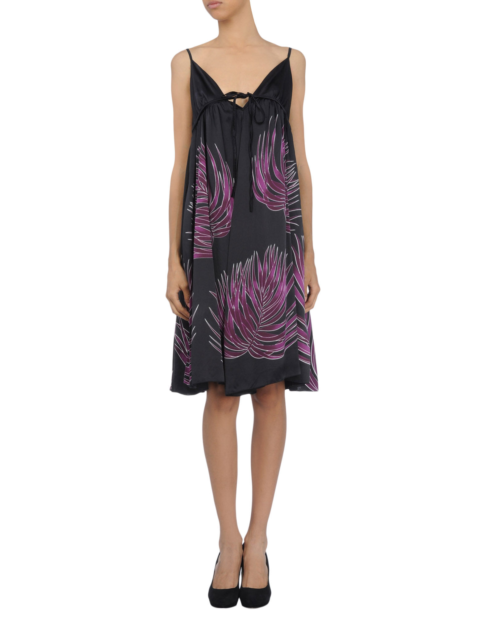 Antik batik Short Dress in Black Lyst