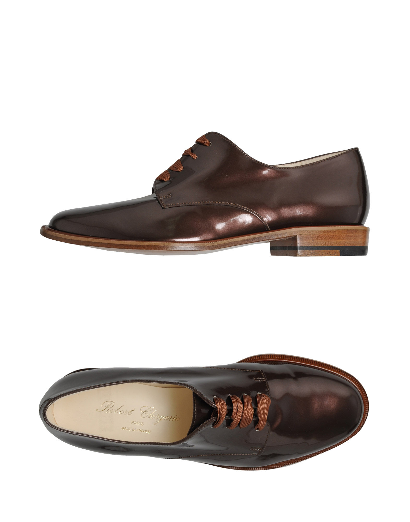 Robert Clergerie Laceup Shoes in Brown | Lyst