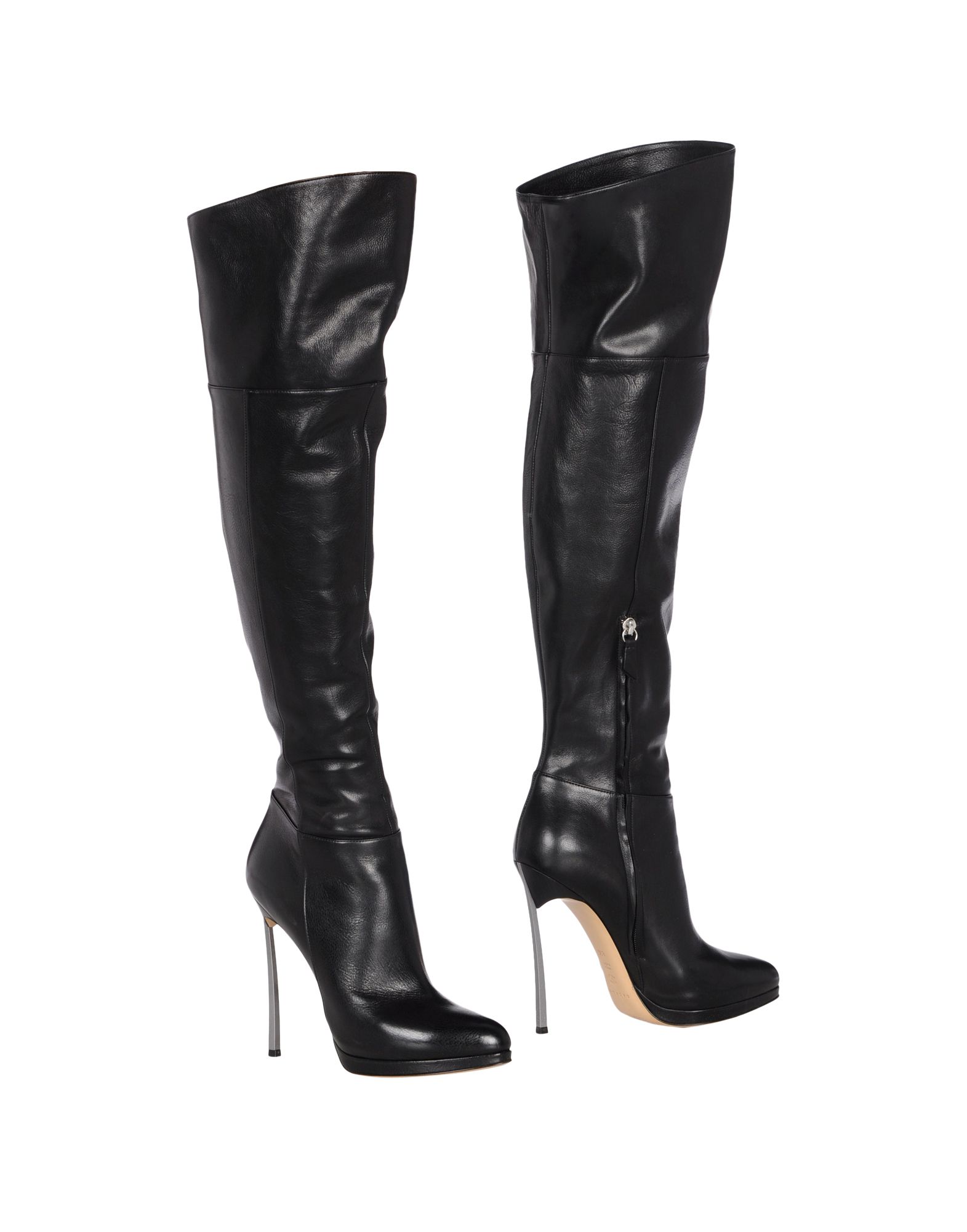 Casadei Highheeled Boots in Black | Lyst