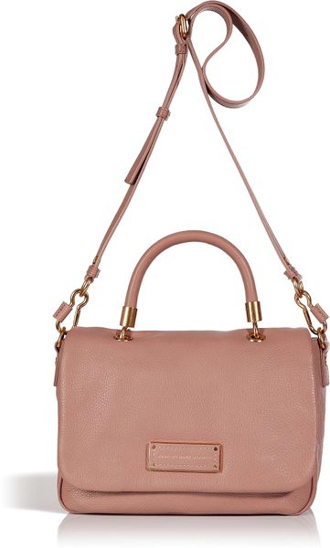 Marc By Marc Jacobs Nude Leather Too Hot To Handle Small Top Handle ...