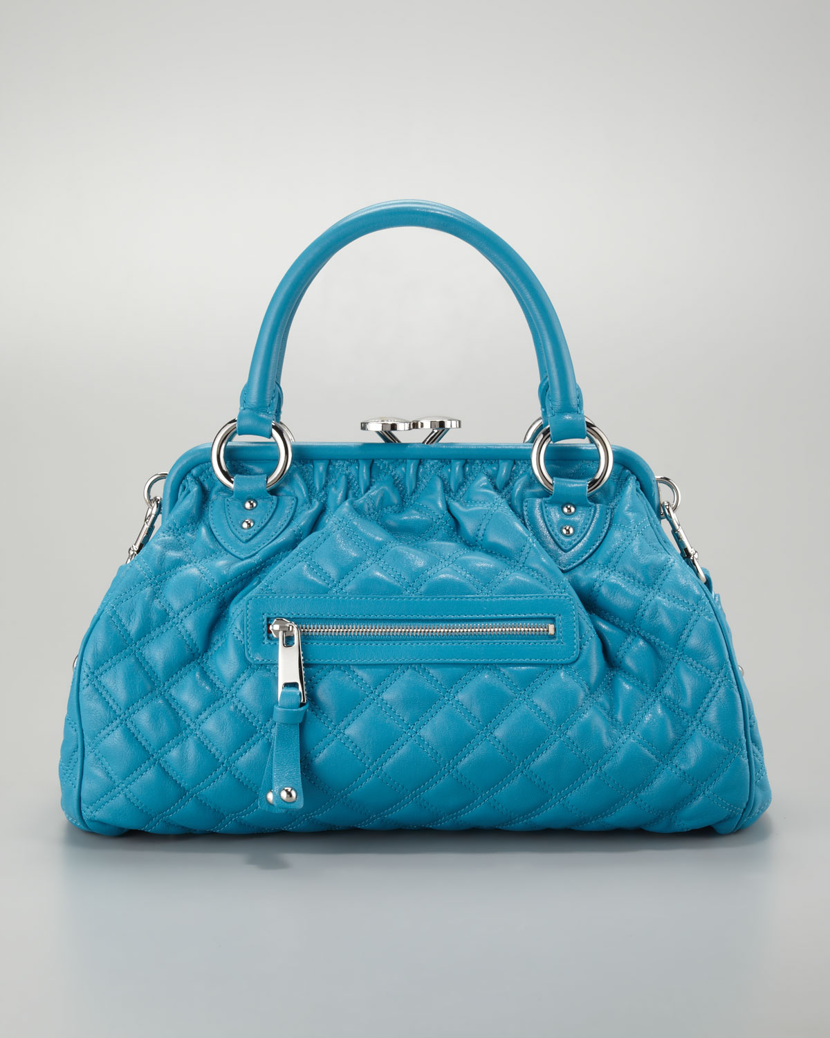 Marc Quilted Fabric Stam Bag lyst marc stam quilted satchel bag turquoise in blue Marc Quilted Fabric Stam Bag lyst marc stam quilted satchel bag turquoise in blue