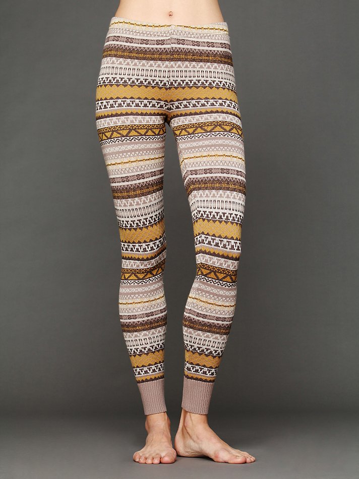 Lyst - Free People Sweater Leggings