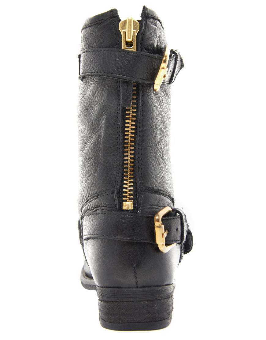 dune raffle biker boots