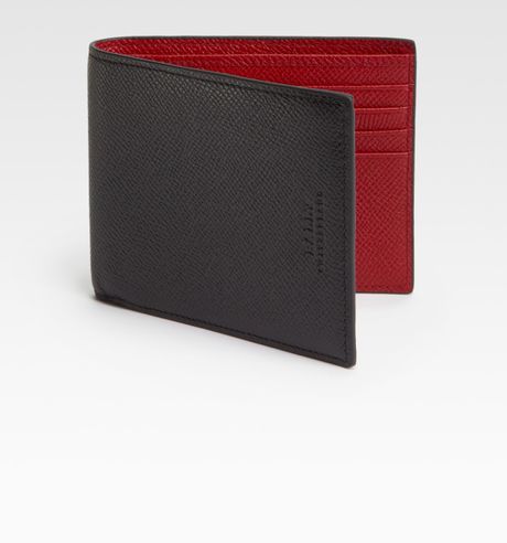 Bally Leather Wallet in Black for Men | Lyst