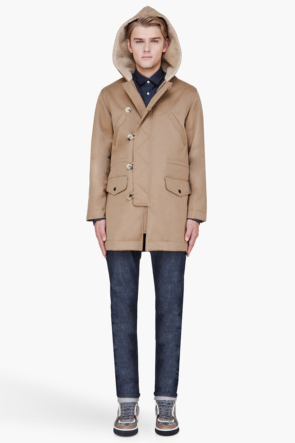tan parka