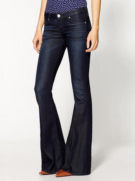 Hudson Mia Five Pocket Flare Jeans in Blue (reid) | Lyst