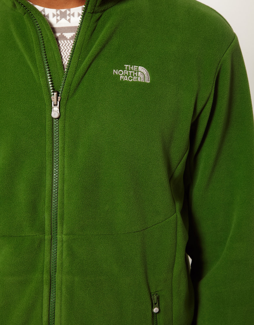 Lyst - The North Face 100 Glacier Full Zip Fleece Jacket in Green for Men