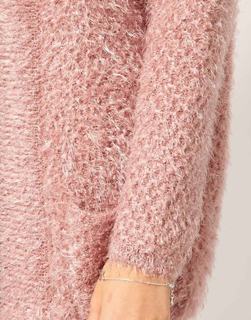 pink cardigan asos