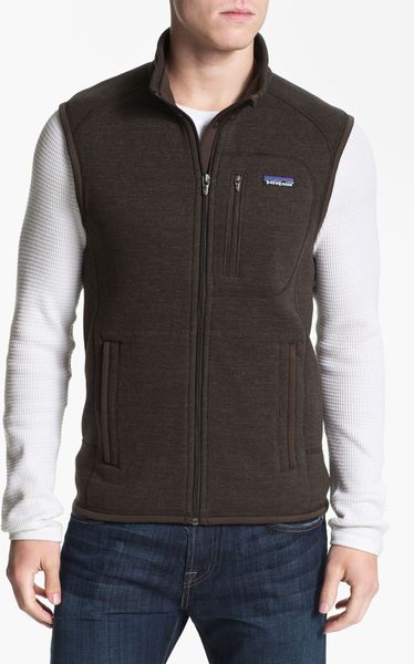 Patagonia Better Sweater Vest in Brown for Men (dark walnut) | Lyst