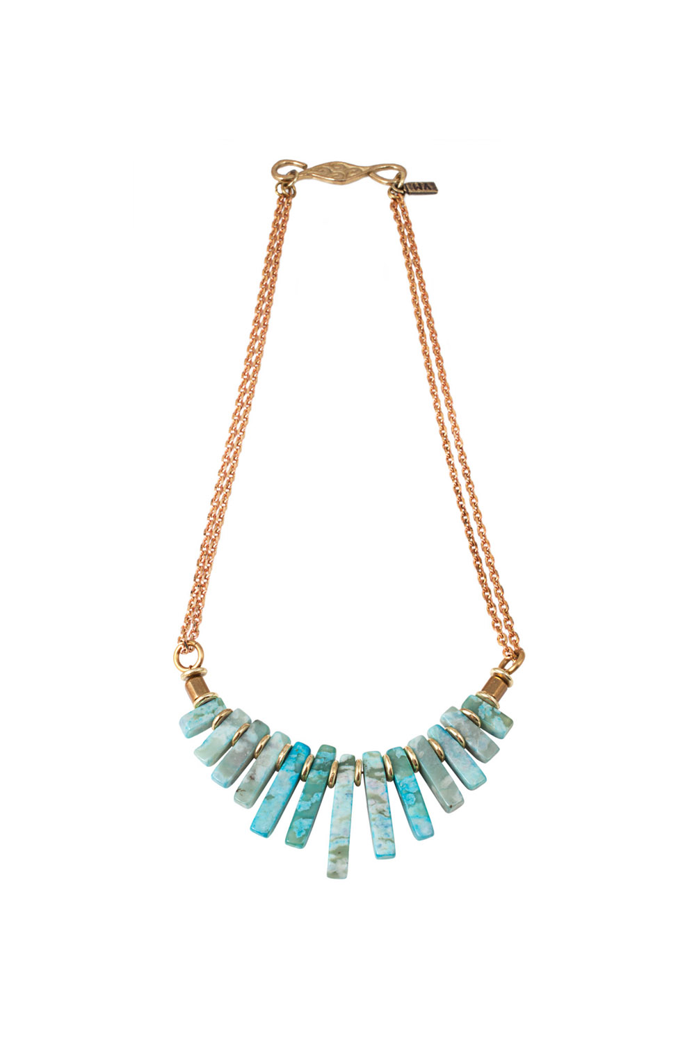Vanessa Mooney Grace Necklace in Blue (turquoise) | Lyst