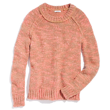 Lyst - Madewell Flurry Sweater in Pink