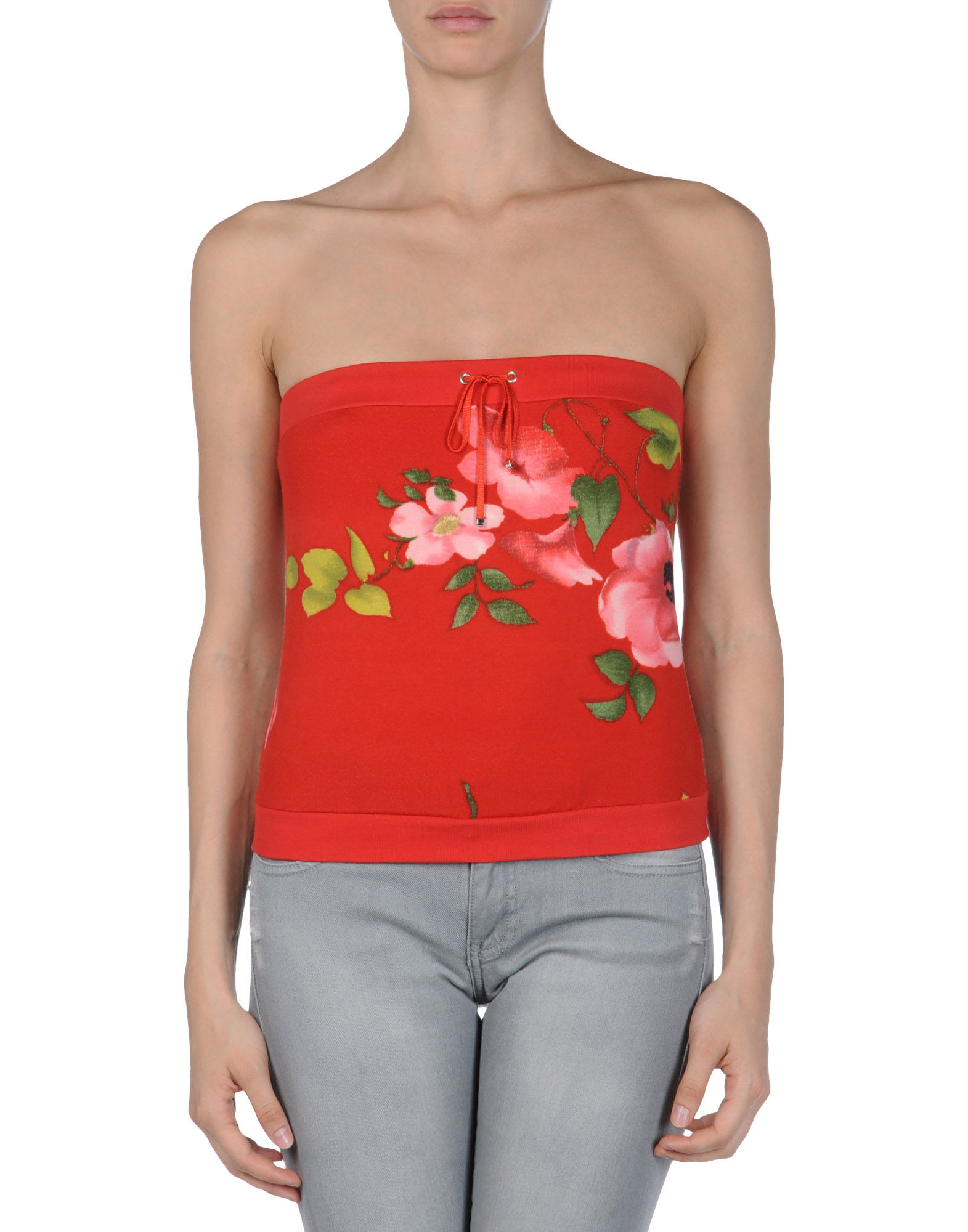 Red Valentino Tube Top in Red | Lyst
