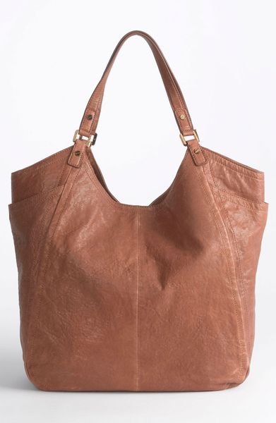 Tory Burch Louiisa Slouchy Leather Tote in Brown (end of color list tan ...