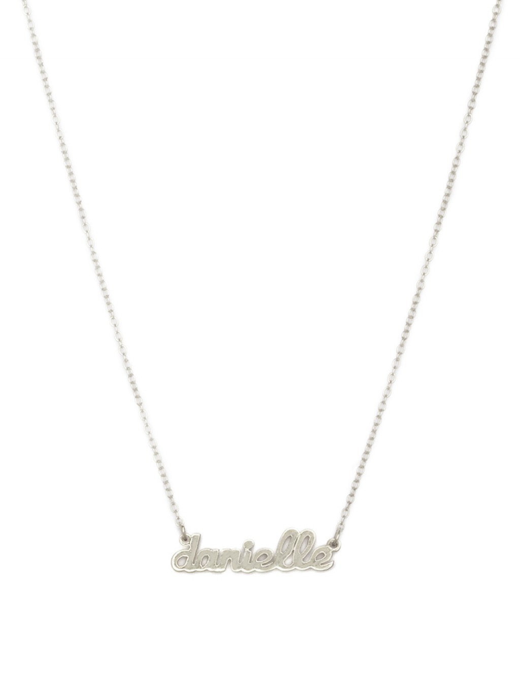Lyst Baublebar Mini Nameplate Necklace Ships 4 Weeks From Order Gallery Women S R Necklaces