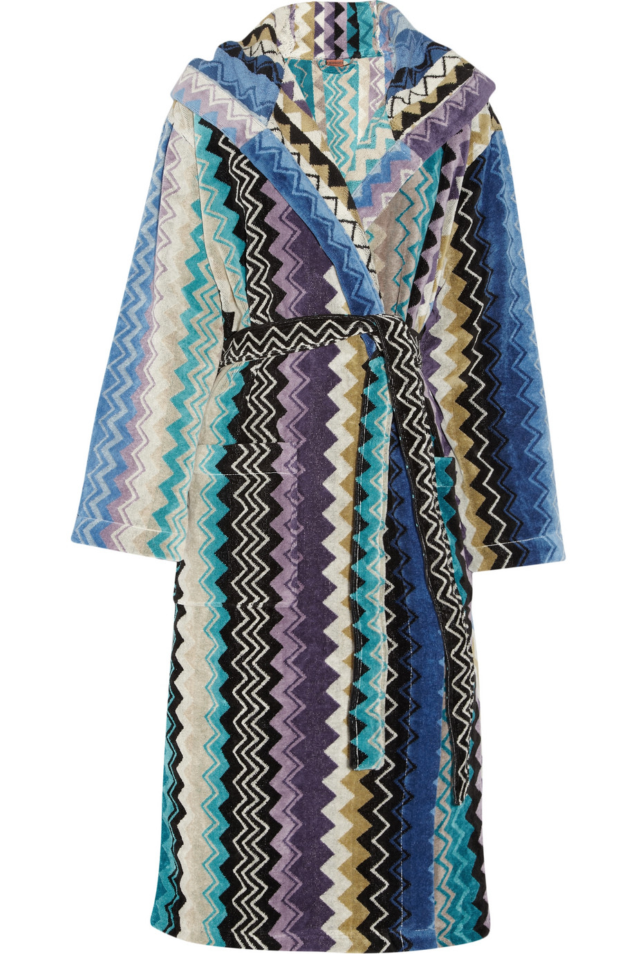 Missoni Towelling Dressing Gown In Blue Lyst - Gallery missoni towelling dressing gown in blue lyst - gallery