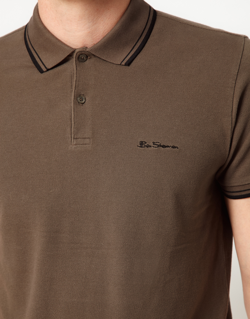 ben sherman knit polo