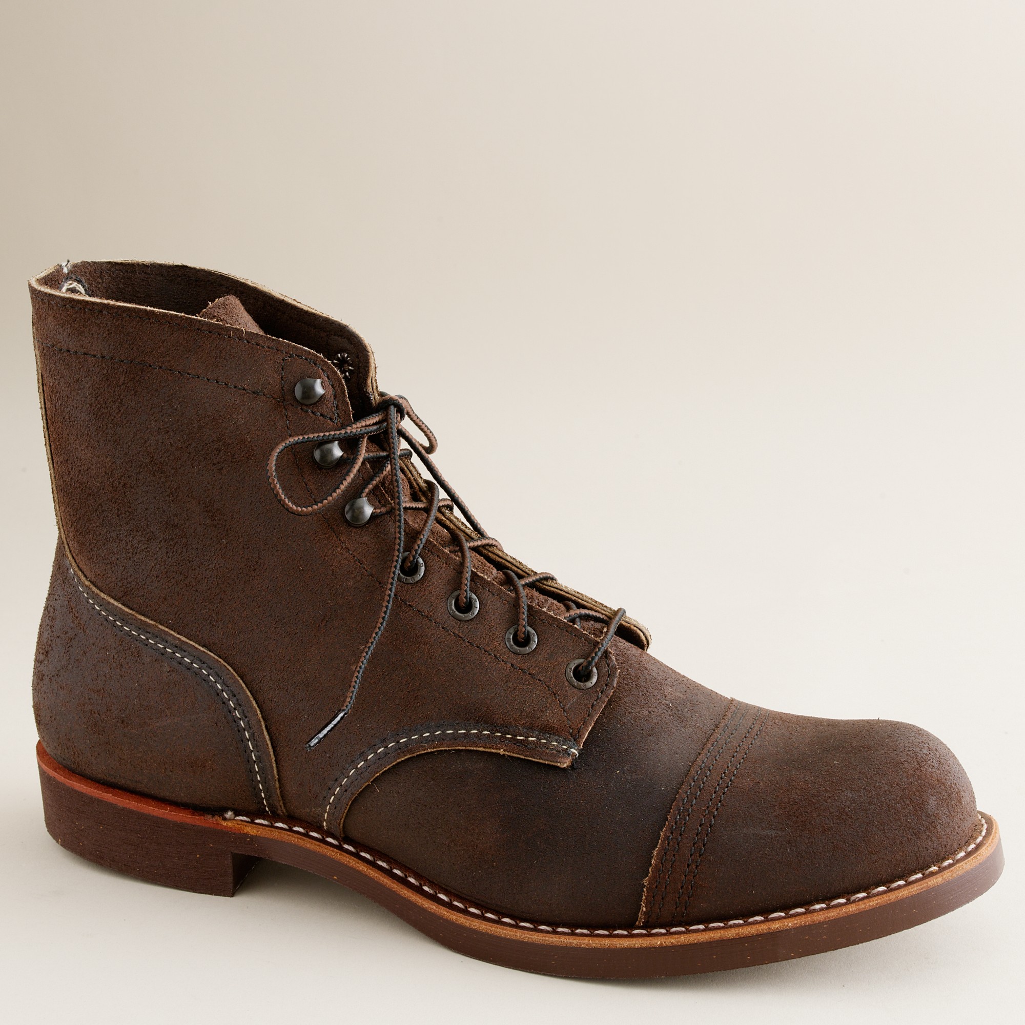 J.crew Red Wing Iron Ranger Boots in Brown for Men (dark brown) | Lyst