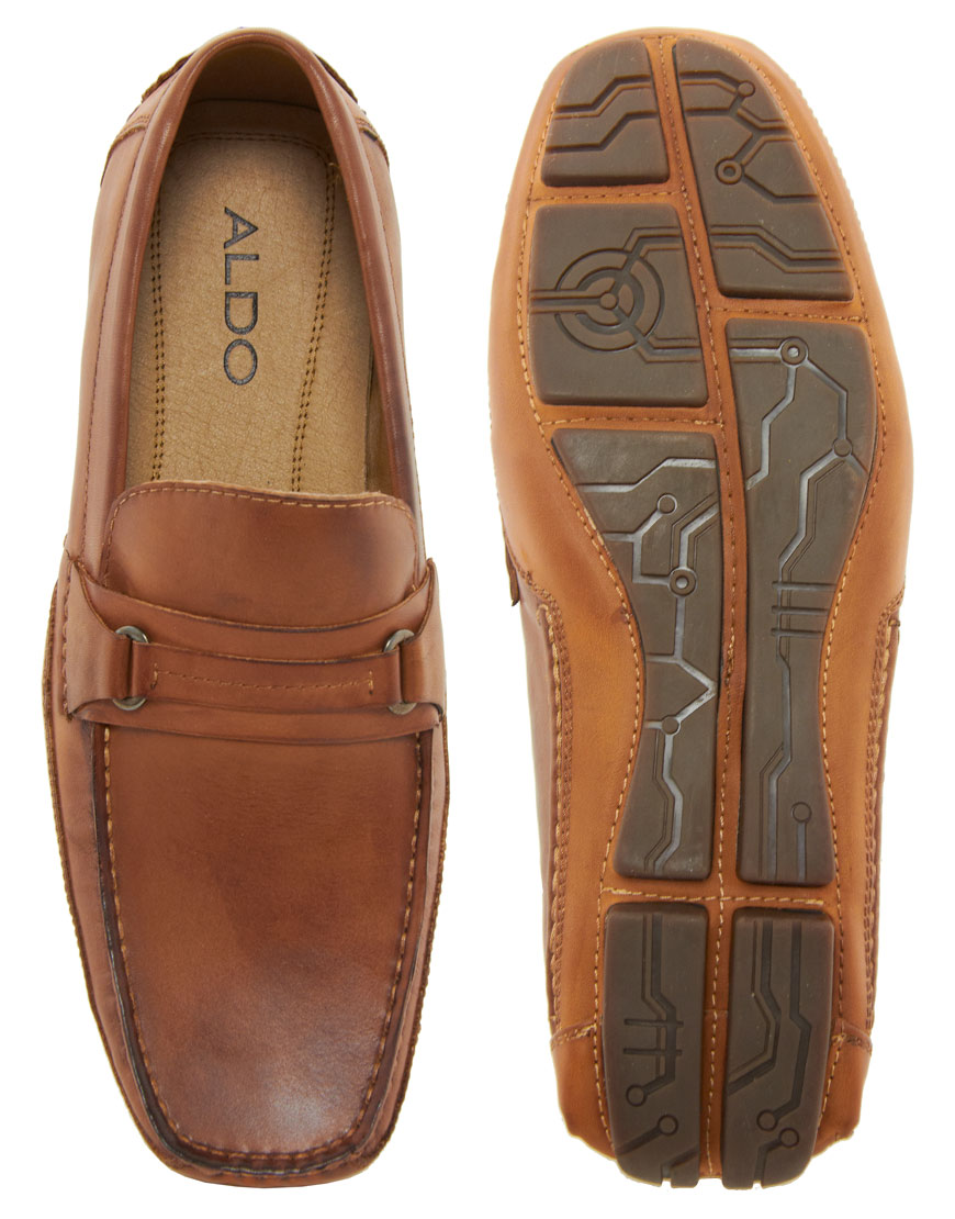 Aldo Oliveros Driving Shoes in Brown for Men | Lyst
