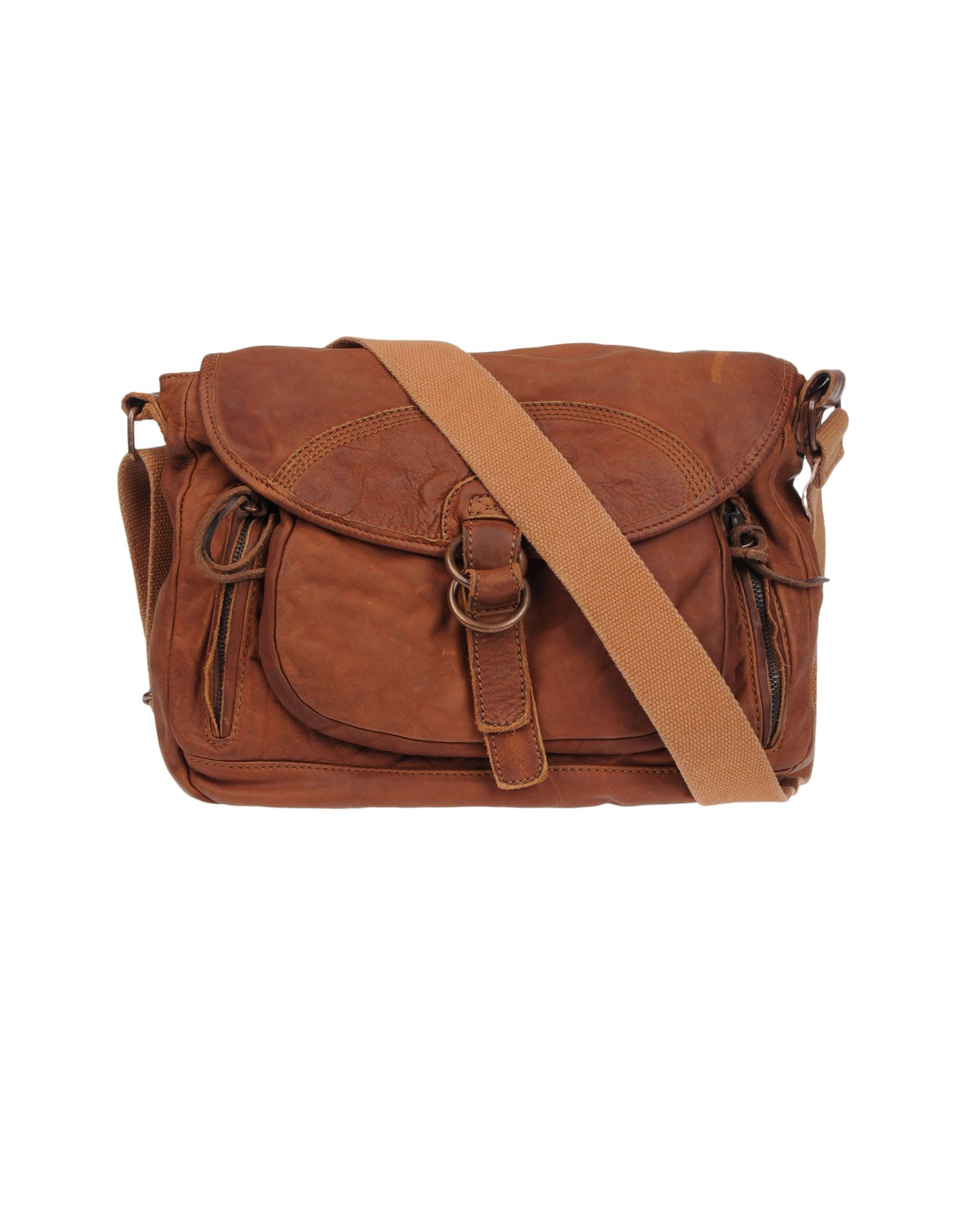 Timberland Medium Leather Bag in Brown for Men (moka) | Lyst