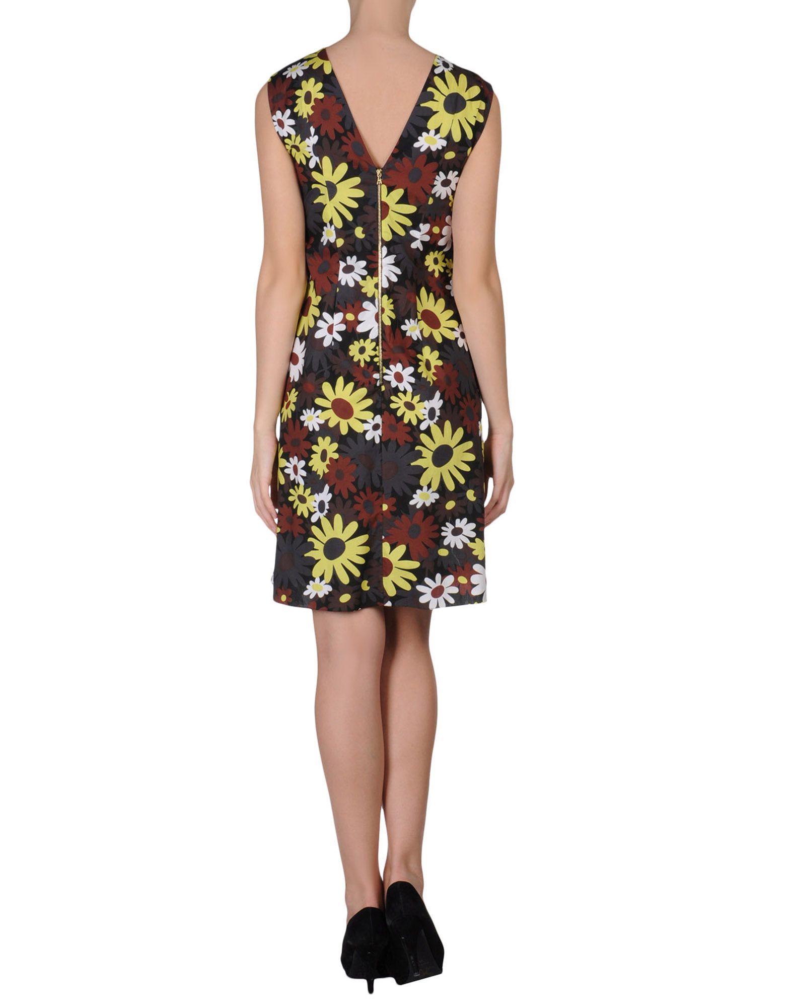 vivienne pattern dress westwood Lyst  Brown Printed  Dress (YELLOW/ORANGE) in Marni