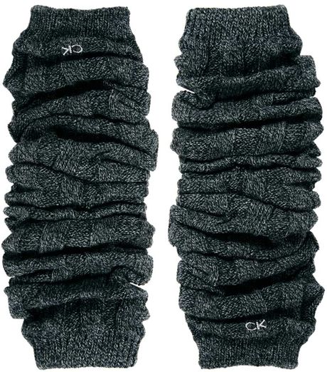 Calvin Klein Ribbed Leg Warmers in Gray for Men (grey) | Lyst