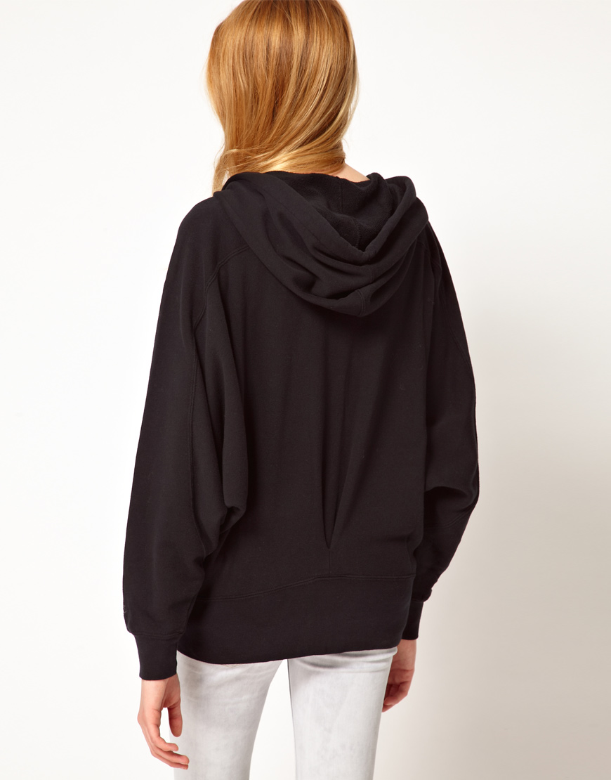 Nike Batwing Hoodie in Black | Lyst