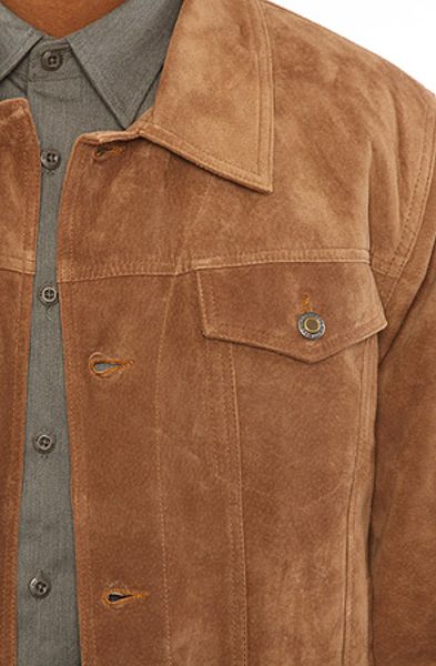 Pendleton The Suede Jean Jacket in Brown for Men | Lyst