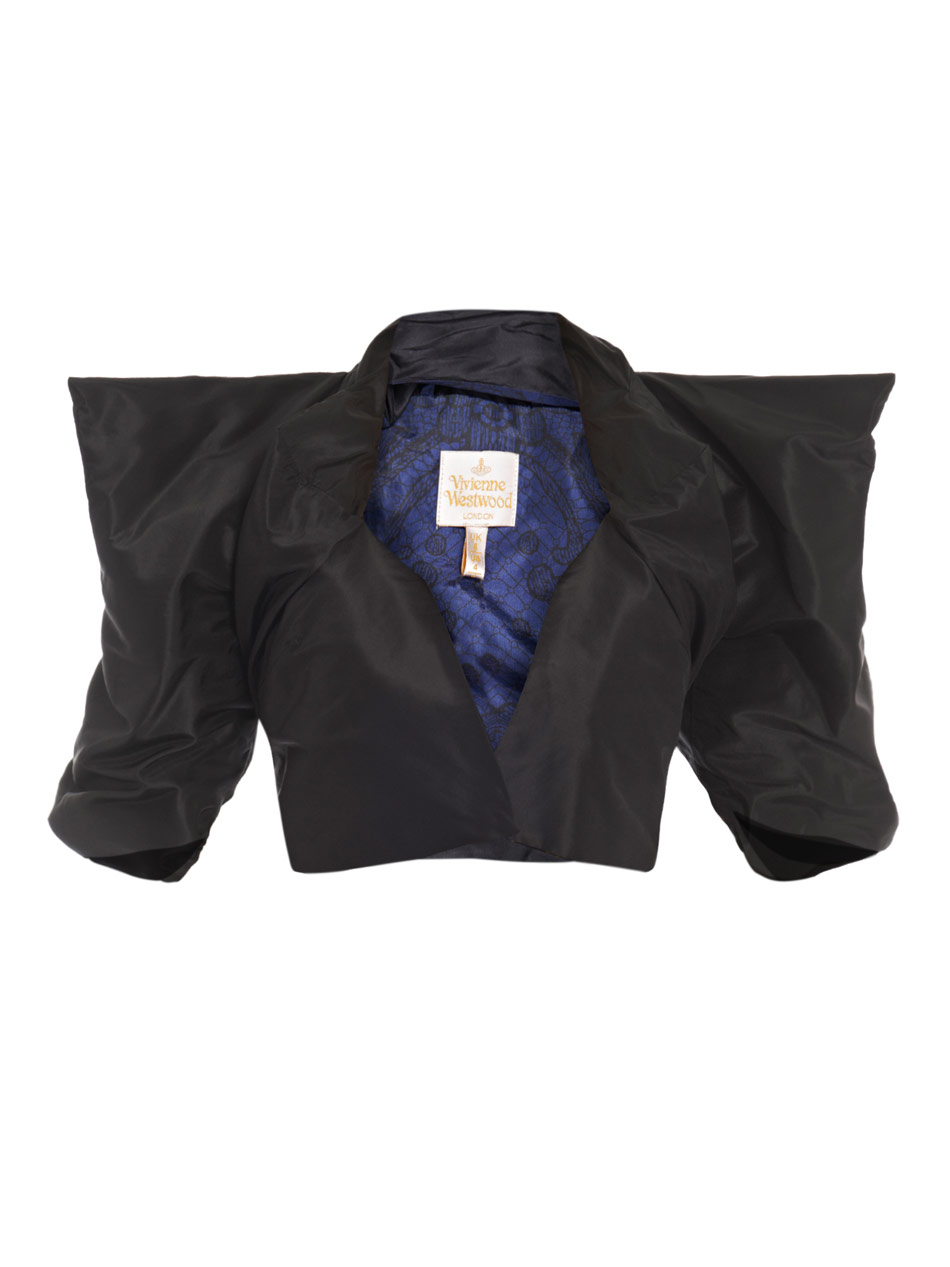 taffeta bolero jacket