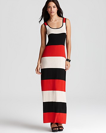 Lyst - Bailey 44 Thick Stripe Maxi Dress in White
