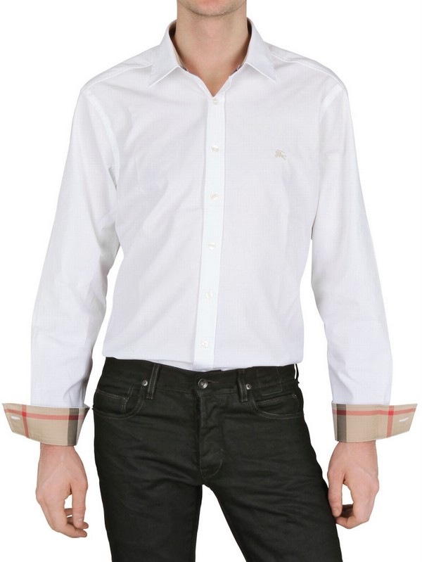 burberry white shirt