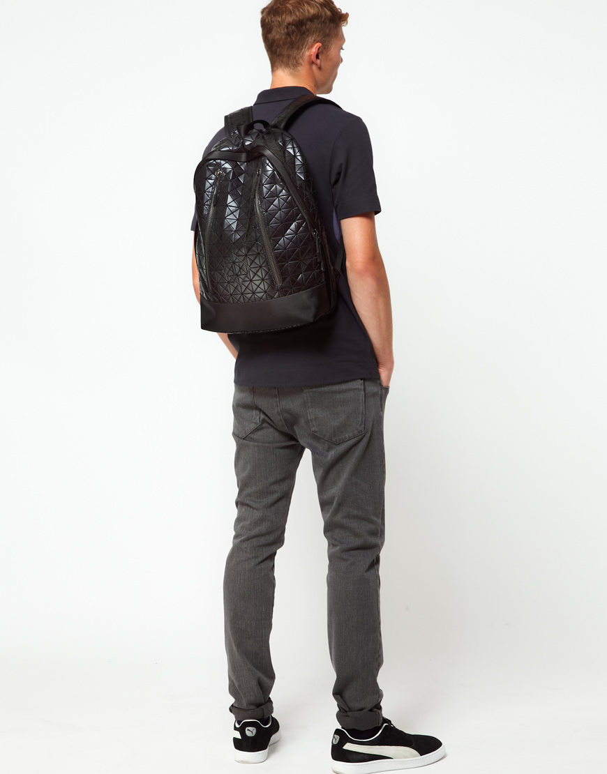 PUMA Quilted Backpack in Black for Men Lyst