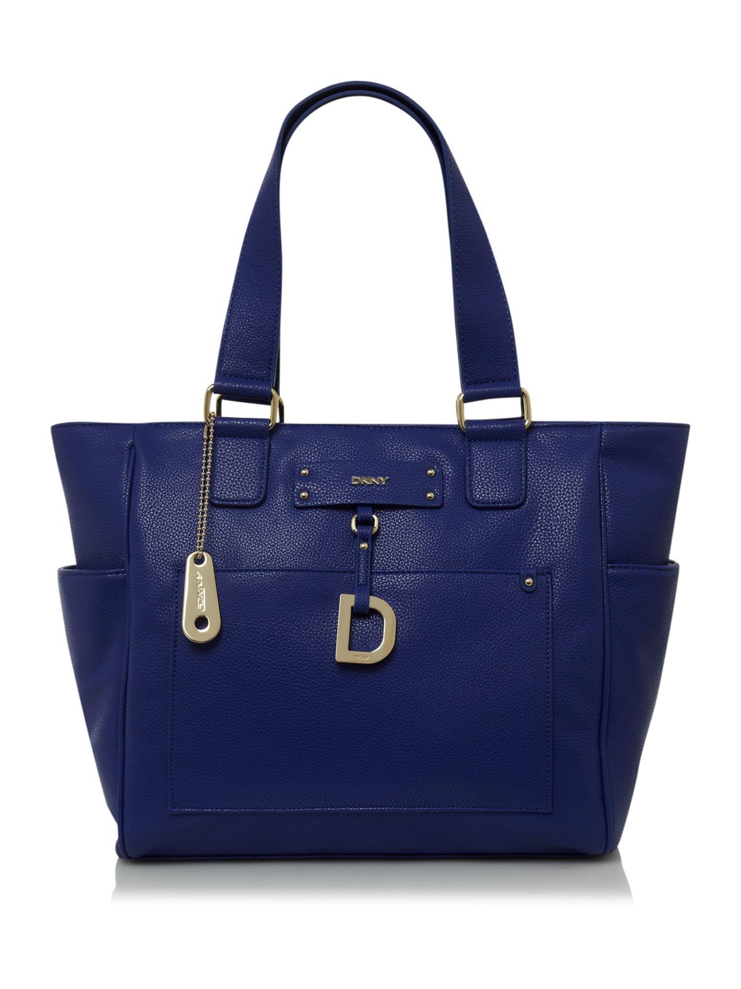 Dkny D Charm Large Tote Bag in Blue | Lyst