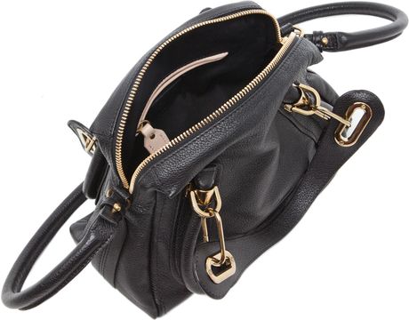 Chloé Paraty Small Handbag with Strap in Black | Lyst