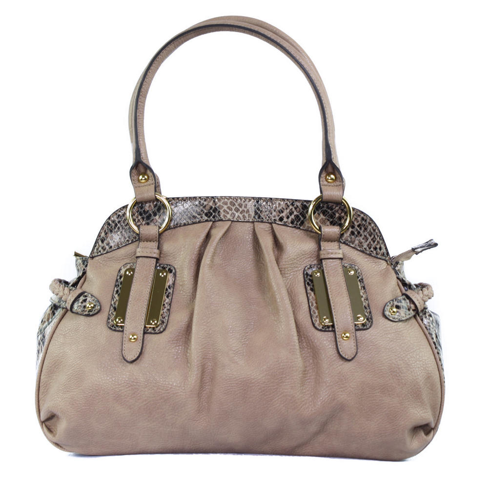 Jessica Simpson Coco Satchel Camel in Brown (camel) | Lyst