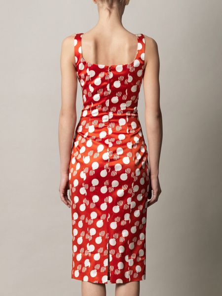 Lauren By Ralph Lauren The Bomb Dress in Red | Lyst