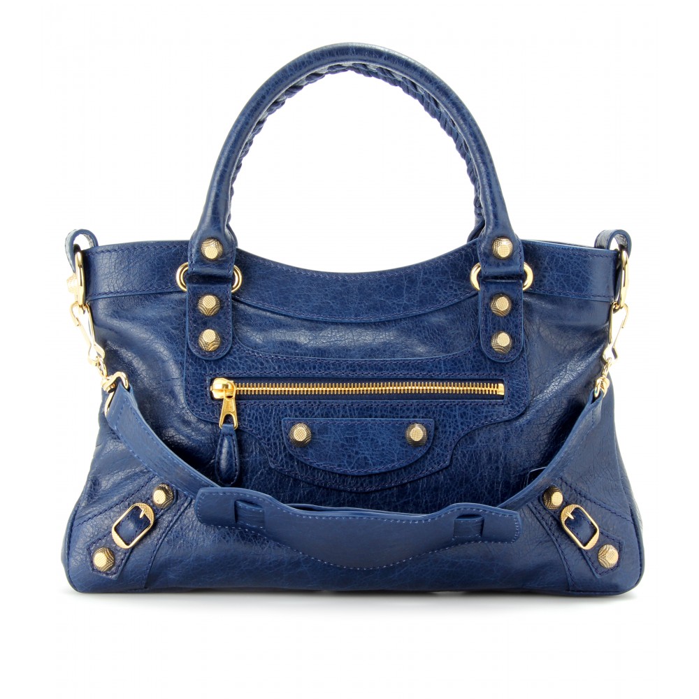 Balenciaga Giant 12 First Shoulder Bag in Blue (navy) | Lyst