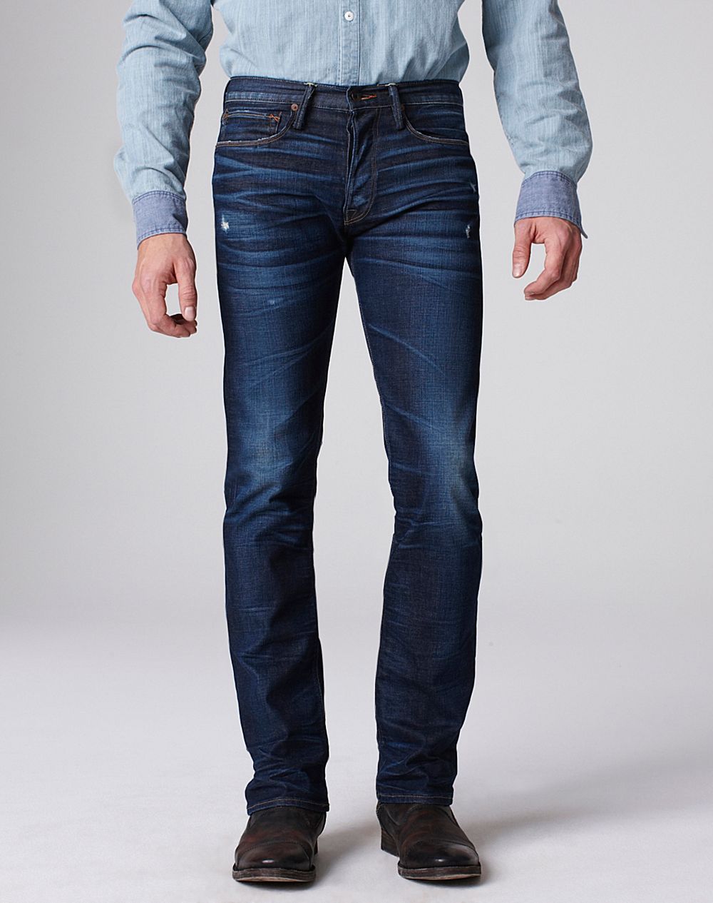 Lucky Brand Legend Boot Jeans in Blue for Men (dark montgomery) | Lyst