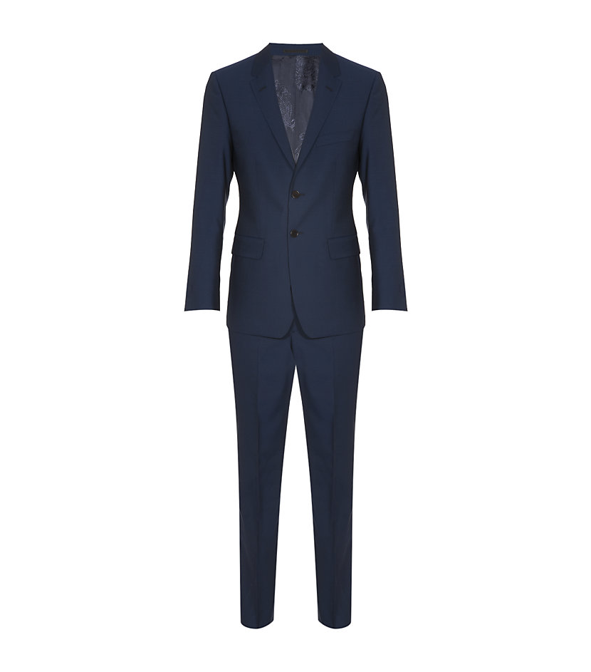 Paul smith The Willoughby Suit in Blue for Men | Lyst