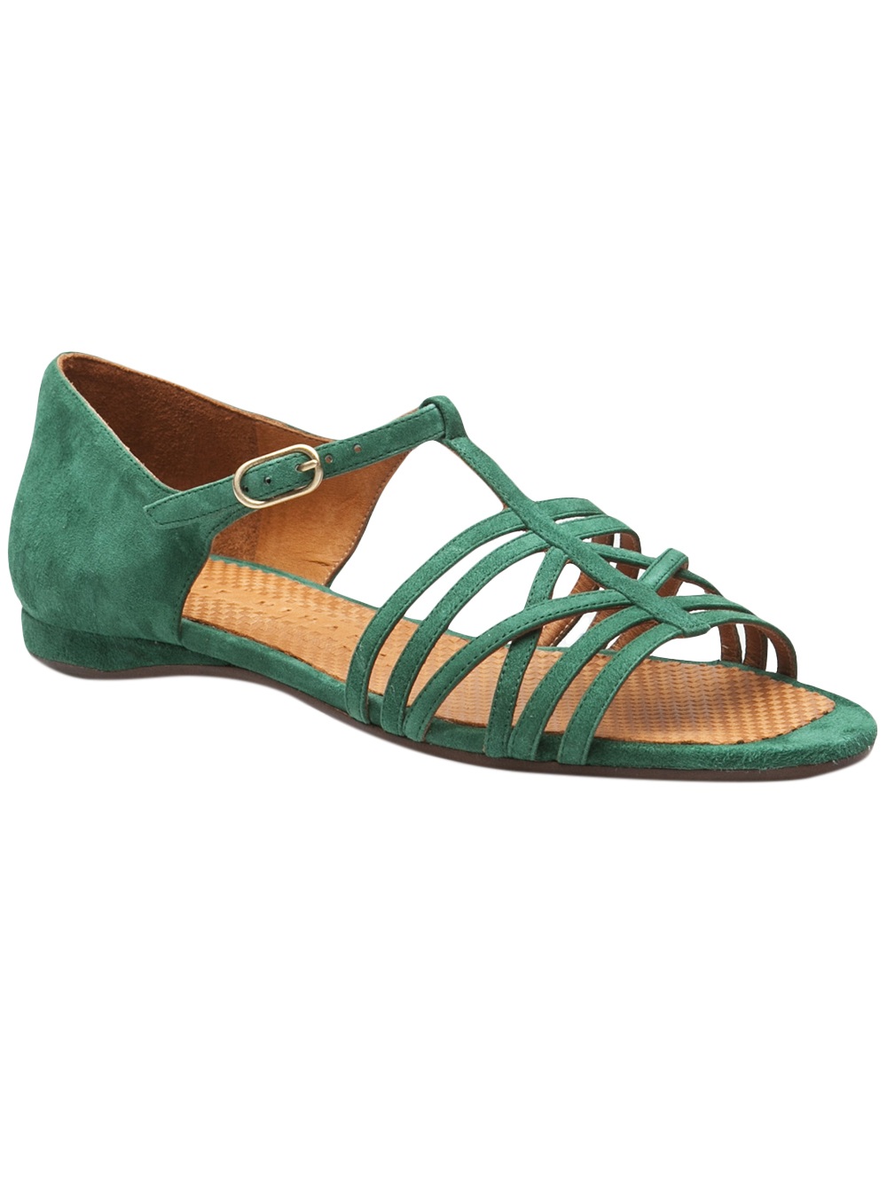 Lyst Chie mihara Gipsy Flat in Green